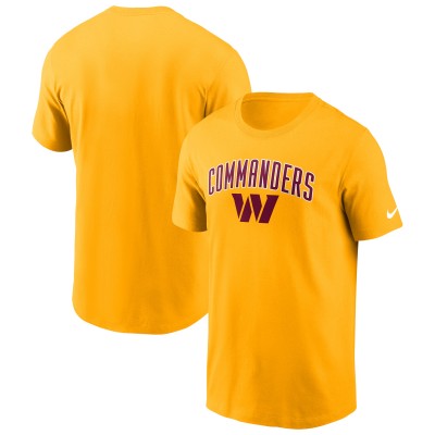 Футболка Washington Commanders Nike Team Athletic - Gold