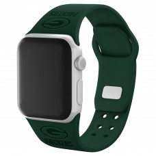 Браслет Green Bay Packers Debossed Silicone Apple Watch - Green