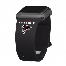 Браслет Atlanta Falcons Silicone Apple Watch - Black Браслет Atlanta Falcons Silicone Apple Watch - Black