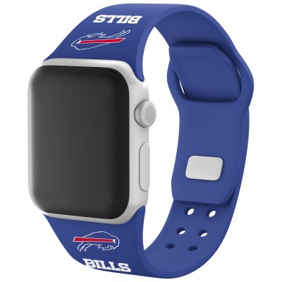 Браслет Buffalo Bills Silicone Apple Watch - Blue - оригинальные аксессуары NFL Баффало Биллс