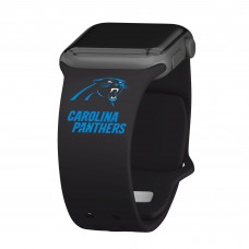 Браслет Carolina Panthers Silicone Apple Watch - Black