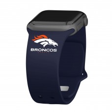 Браслет Denver Broncos Silicone Apple Watch - Navy