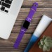 Minnesota Vikings Silicone Apple Watch Band - Purple