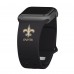 Браслет New Orleans Saints Silicone Apple Watch - Black