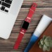 Ремешок для часов San Francisco 49ers Silicone Apple Watch- Scarlet