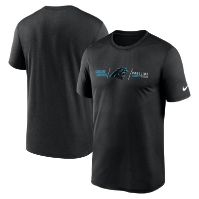 Футболка Carolina Panthers Nike Horizontal Lockup Legend Performance - Black