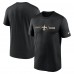 Футболка New Orleans Saints Nike Horizontal Lockup Legend Performance - Black