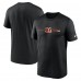 Футболка Cincinnati Bengals Nike Horizontal Lockup Legend Performance - Black