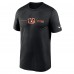 Футболка Cincinnati Bengals Nike Horizontal Lockup Legend Performance - Black