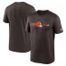 Футболка Cleveland Browns Nike Horizontal Lockup Legend Performance - Brown Футболка Cleveland Browns Nike Horizontal Lockup Legend Performance - Brown