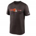 Футболка Cleveland Browns Nike Horizontal Lockup Legend Performance - Brown