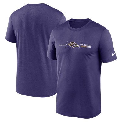 Футболка Baltimore Ravens Nike Horizontal Lockup Legend - Purple