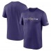 Футболка Baltimore Ravens Nike Horizontal Lockup Legend - Purple