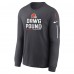 Футболка с длинным рукавом Cleveland Browns Nike Team Slogan - Anthracite