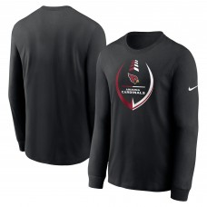 Футболка Arizona Cardinals Nike Icon Legend Long Sleeve Performance - Black