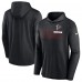 Футболка длинным рукавом с капюшоном Atlanta Falcons Nike Black Lightweight Performance Футболка длинным рукавом с капюшоном Atlanta Falcons Nike Black Lightweight Performance