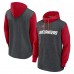 Толстовка Tampa Bay Buccaneers Nike Surrey Legacy - Heathered Charcoal/Red