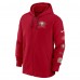 Толстовка на молнии San Francisco 49ers Nike Surrey - Scarlet