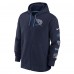 Толстовка на молнии Tennessee Titans Nike Surrey - Navy