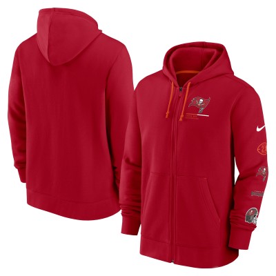 Толстовка на молнии Tampa Bay Buccaneers Nike Surrey - Red