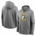 Толстовка Green Bay Packers Nike Rewind Club Fleece - Heathered Gray