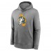 Толстовка Green Bay Packers Nike Rewind Club Fleece - Heathered Gray