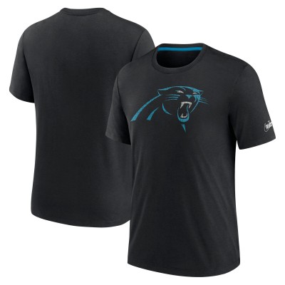 Футболка Carolina Panthers Nike Playback Logo Tri-Blend - Black
