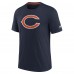 Футболка Chicago Bears Nike Rewind Playback Logo Tri-Blend - Navy