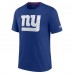 Футболка New York Giants Nike Rewind Playback Logo Tri-Blend - Royal