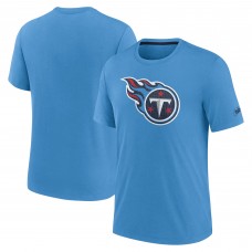 Футболка Tennessee Titans Nike Playback Logo Tri-Blend - Light Blue