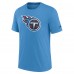 Футболка Tennessee Titans Nike Playback Logo Tri-Blend - Light Blue