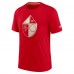 Футболка San Francisco 49ers Nike Playback Logo Tri-Blend - Scarlet
