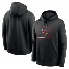 Толстовка Arizona Cardinals Nike City Code Club Fleece - Black
