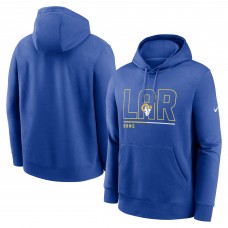 Толстовка Los Angeles Rams Nike City Code Club Fleece - Royal