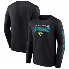 Футболка с длинным рукавом Jacksonville Jaguars Wordmark Go the Distance - Black