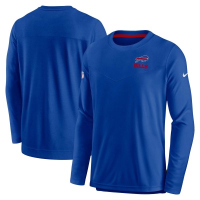 Футболка с длинным рукавом Buffalo Bills Nike Sideline Lockup Performance - Royal