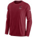 Свитшот Arizona Cardinals Nike Cardinal Sideline Lockup Performance Pullover