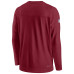 Свитшот Arizona Cardinals Nike Cardinal Sideline Lockup Performance Pullover