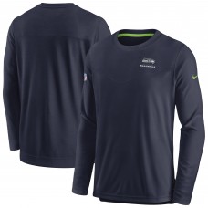 Кофта Seattle Seahawks Nike Sideline Lockup Performance - Navy