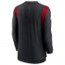 Футболка с длинным рукавом Atlanta Falcons Nike Sideline Tonal Logo Performance Player - Black