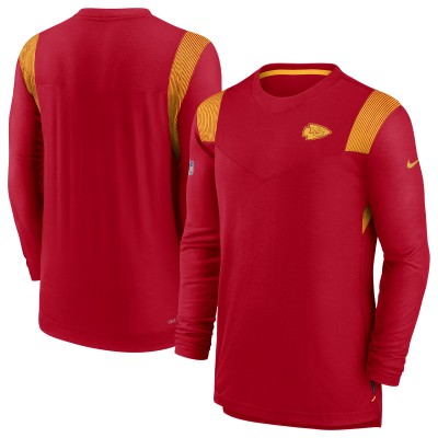 Футболка с длинным рукавом Kansas City Chiefs Nike Sideline Tonal Logo Performance Player - Red