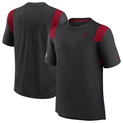 Футболка Atlanta Falcons Nike Sideline Tonal Logo Performance Player - Black