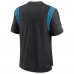 Футболка Carolina Panthers Nike Sideline Tonal Logo Performance Player - Black