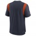 Футболка Chicago Bears Nike Sideline Tonal Logo Performance Player - Navy