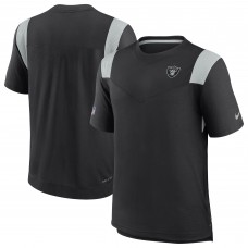 Футболка Las Vegas Raiders Nike 2022 Sideline Tonal Logo Performance Player - Black Футболка Las Vegas Raiders Nike 2022 Sideline Tonal Logo Performance Player - Black