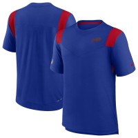 Футболка Buffalo Bills Nike Sideline Tonal Logo Performance Player - Royal
