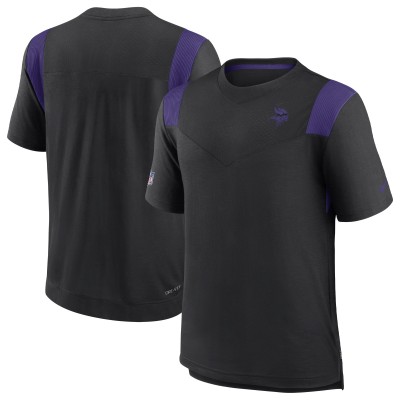 Футболка Minnesota Vikings Nike Sideline Tonal Logo Performance Player - Black