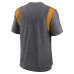 Футболка Green Bay Packers Nike Sideline Tonal Logo Performance Player - Heather Charcoal