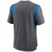 Футболка Los Angeles Chargers Nike Sideline Tonal Logo Performance Player - Heather Charcoal