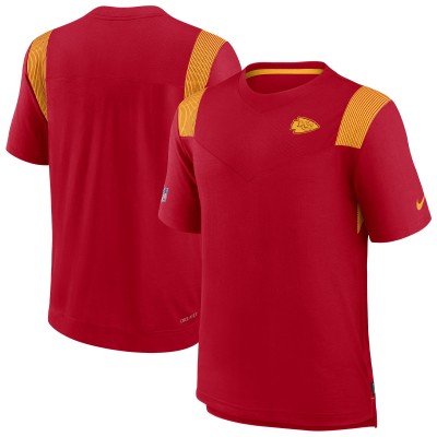 Футболка Kansas City Chiefs Nike Sideline Tonal Logo Performance Player - Red